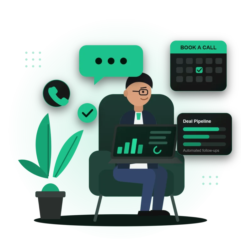 CRM developer booking a free consultation call - Sadi Rahman